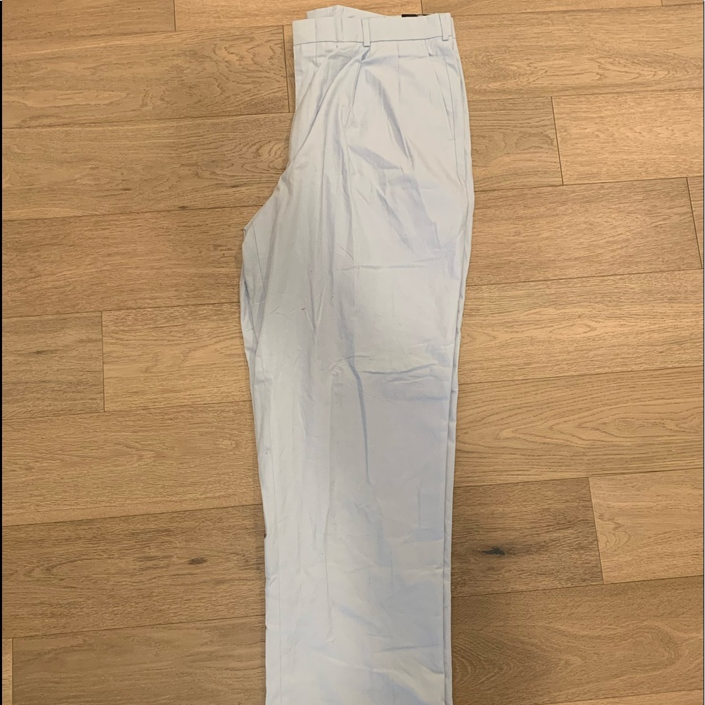 Mens Lands’ End Blended Poplin Pants